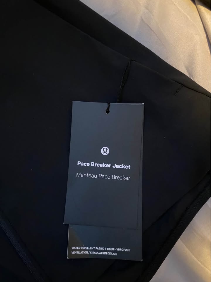 Black Lululemon Men's Pace Breaker Hoodie - photo 3