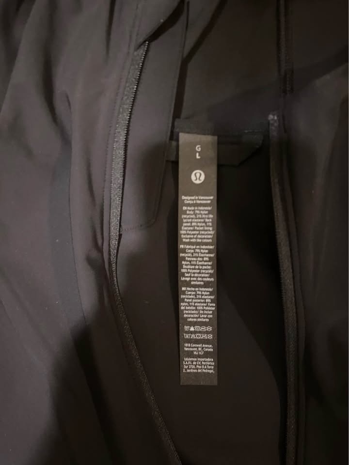 Black Lululemon Men Pace Breaker - Large - photo 3