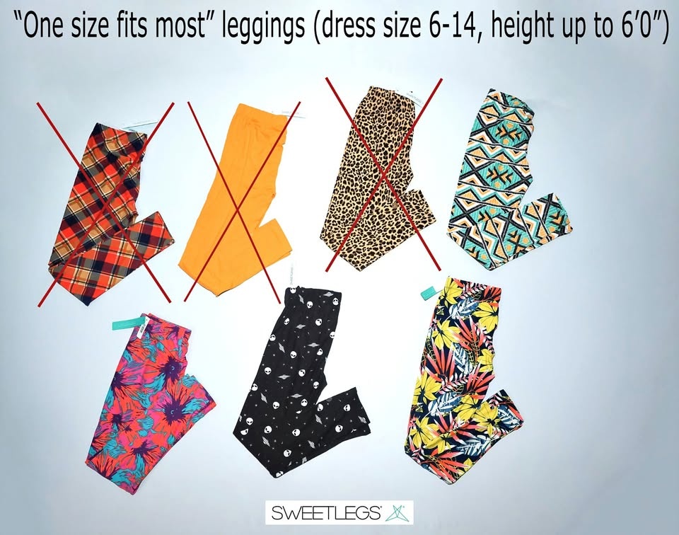 Sweetlegs Leggings "One Size Fits Most"