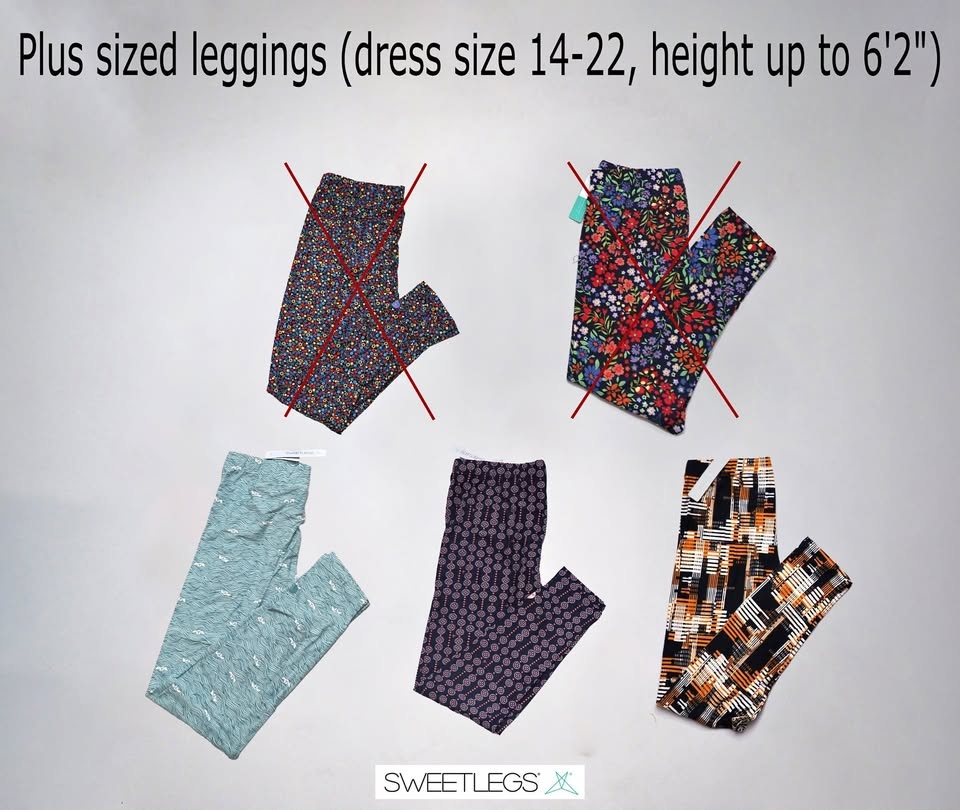 Plus SWEETLEGS leggings