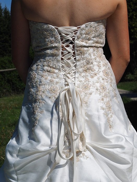 Size 10-14 Wedding Dress - photo 3
