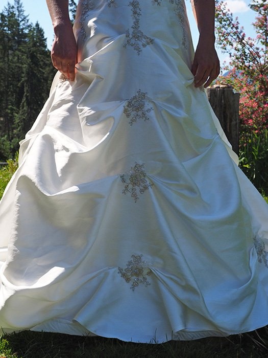 Size 10-14 Wedding Dress - photo 4