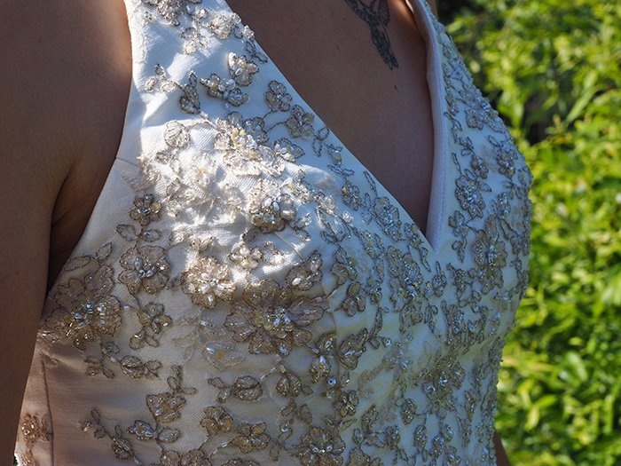 Size 10-14 Wedding Dress - photo 5