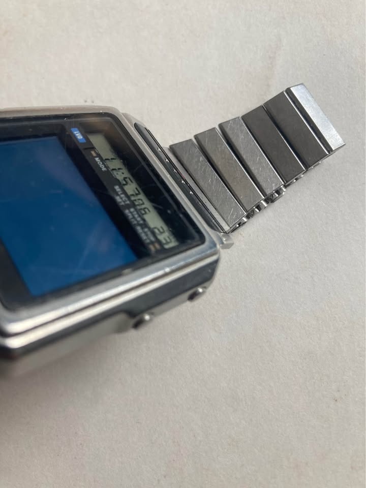 Vintage 1980s Seiko T001-5019 TV Watch Working - photo 5