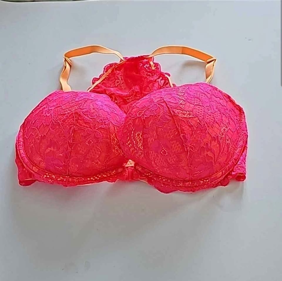 Victoria's Secret PINK Racer Back Push Up Bra 34DD