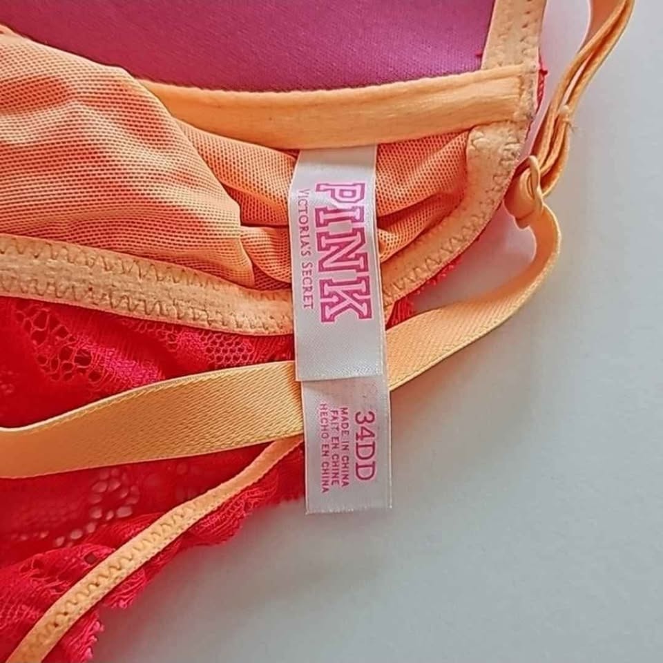 Victoria's Secret PINK Racer Back Push Up Bra 34DD - photo 3