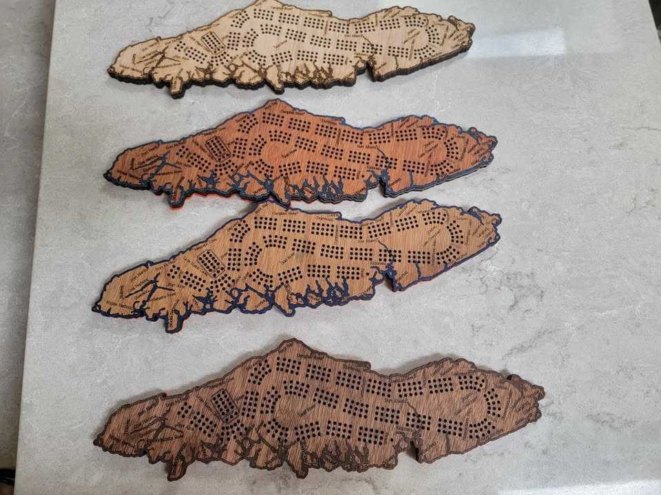 Large Size Cribbage Boards (Laser Cut) - photo 3