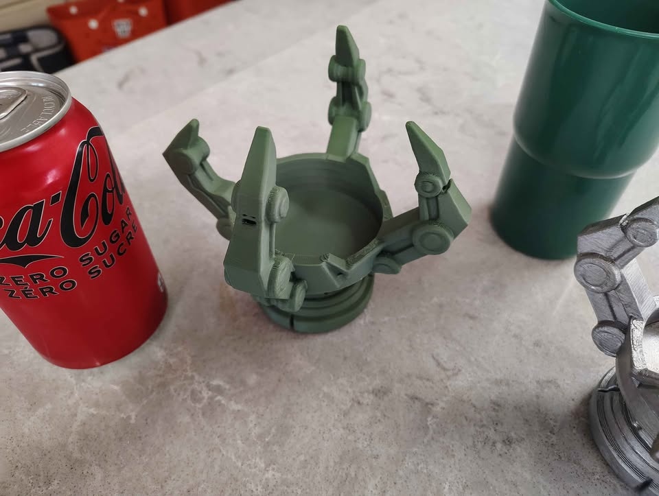 Mechanical Can or Cup Holder - 3D Printed - photo 2