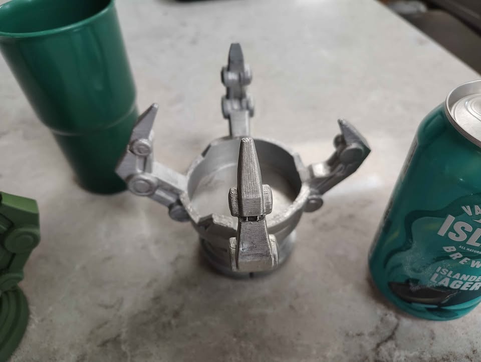 Mechanical Can or Cup Holder - 3D Printed - photo 3