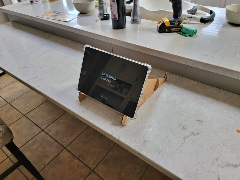 Tablet or Laptop Stand - Laser Cut