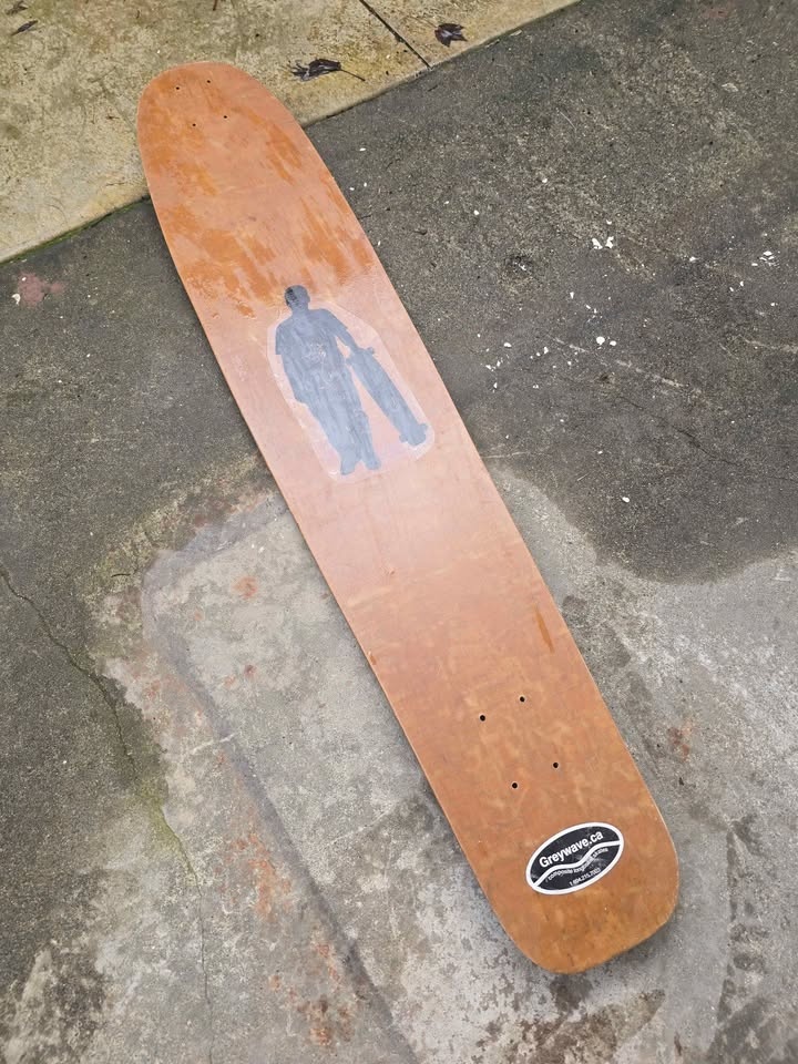 Used Longboard Skateboard - photo 3