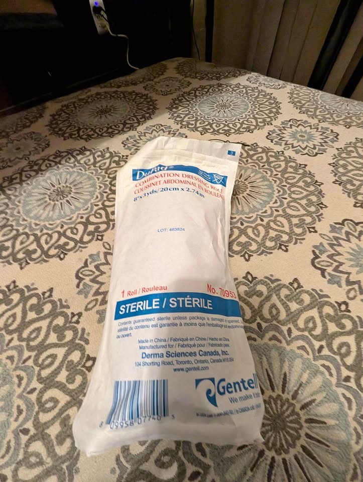 XL Derma Sciences Combination Dressing Roll (8" x 3 Yards) – SEA