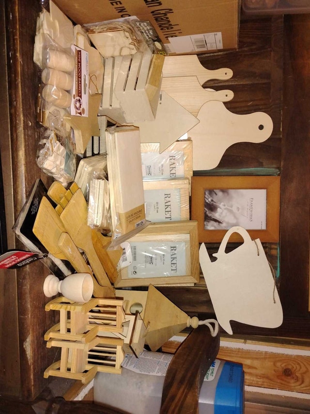 Wooden Craft Objects