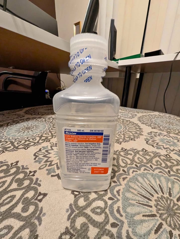 NEW Baxter 0.9% Sodium Chloride Irrigation – Sterile & Sealed!