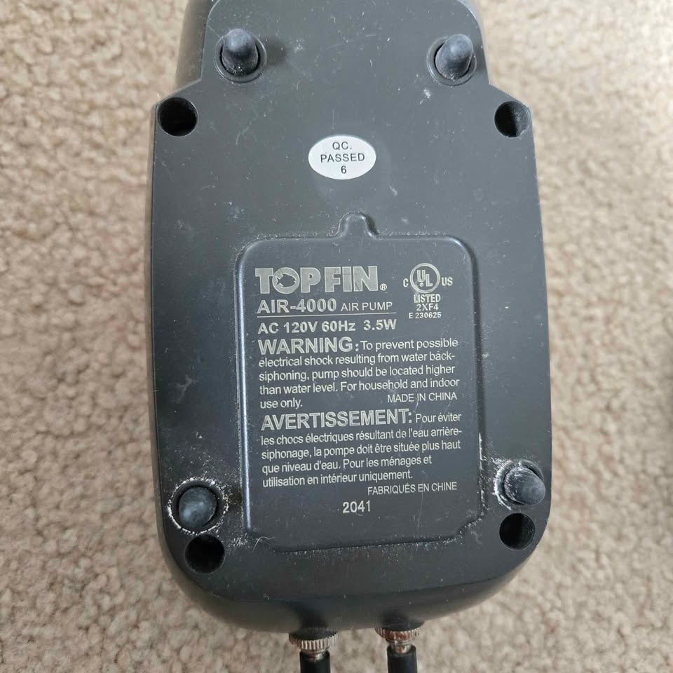 Top Fin Air-4000 Air Pump - photo 3