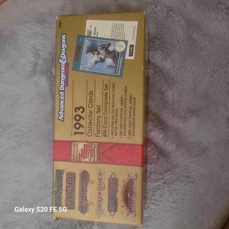 Dungeons and Dragons RPG Collectors Edition 1993