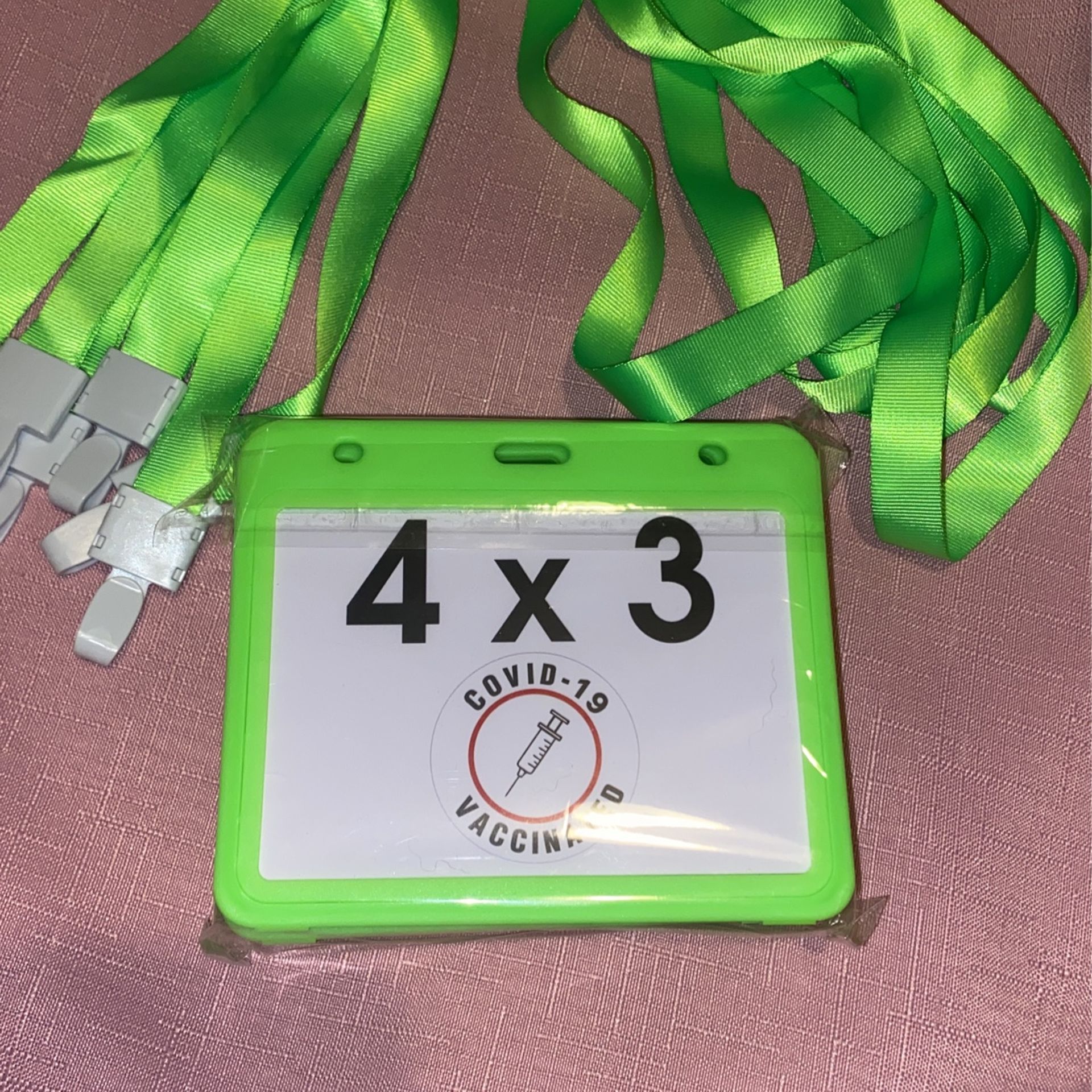Double Side Pp Card Holder