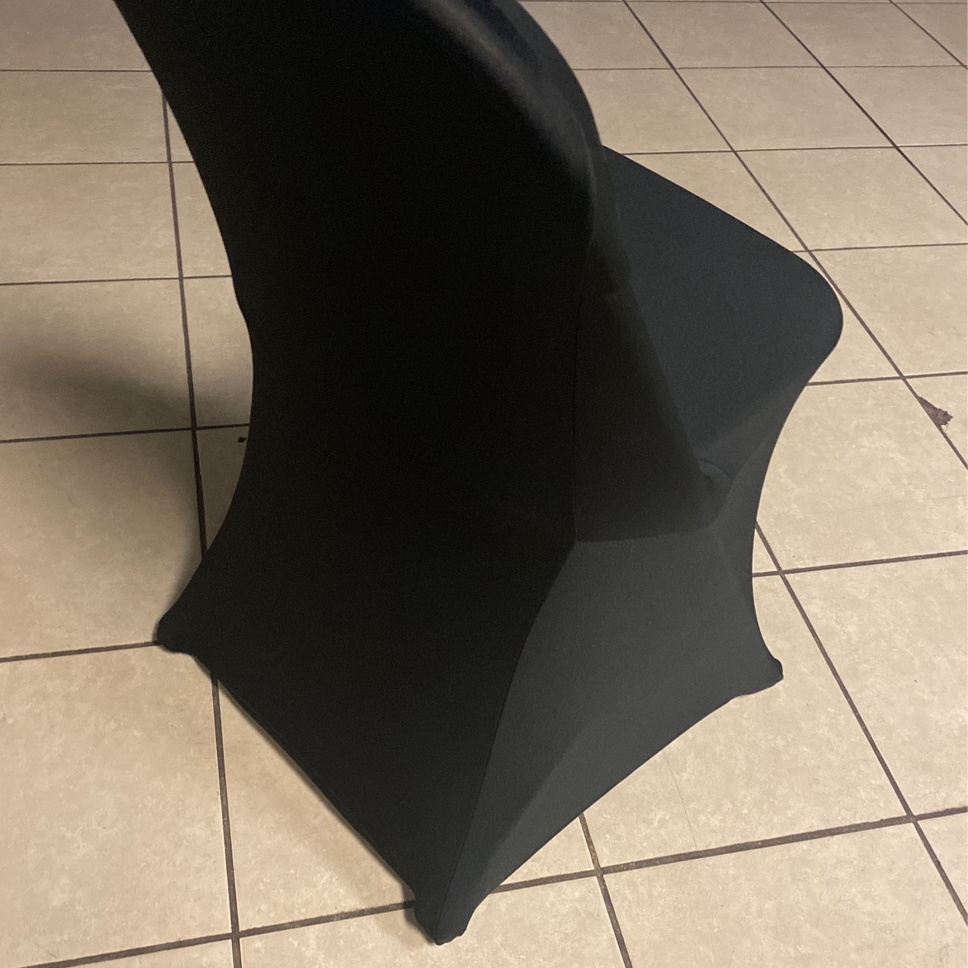 Black Chair Covers / Cubresillas Negros - photo 2