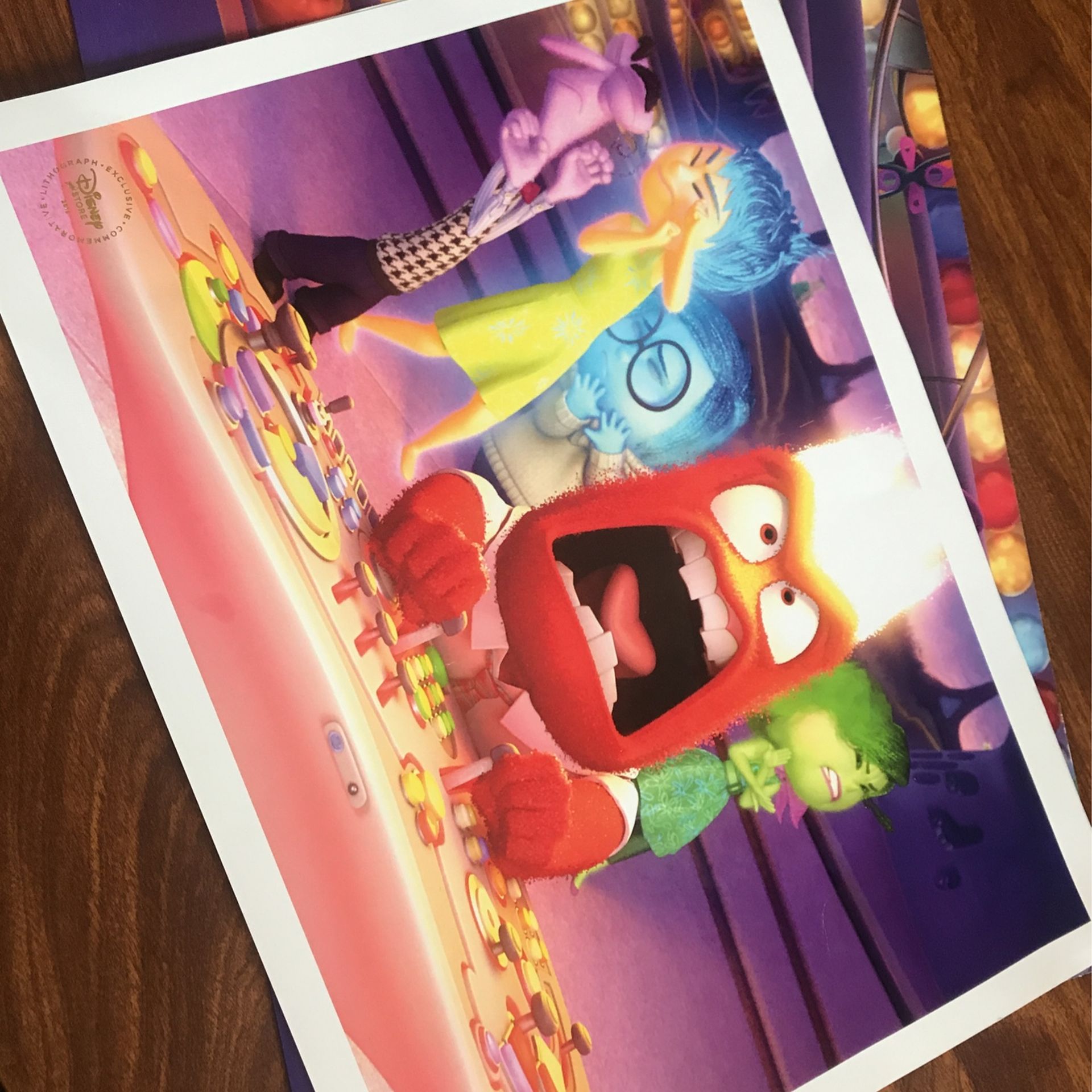 Inside Out Disney Poster - photo 2