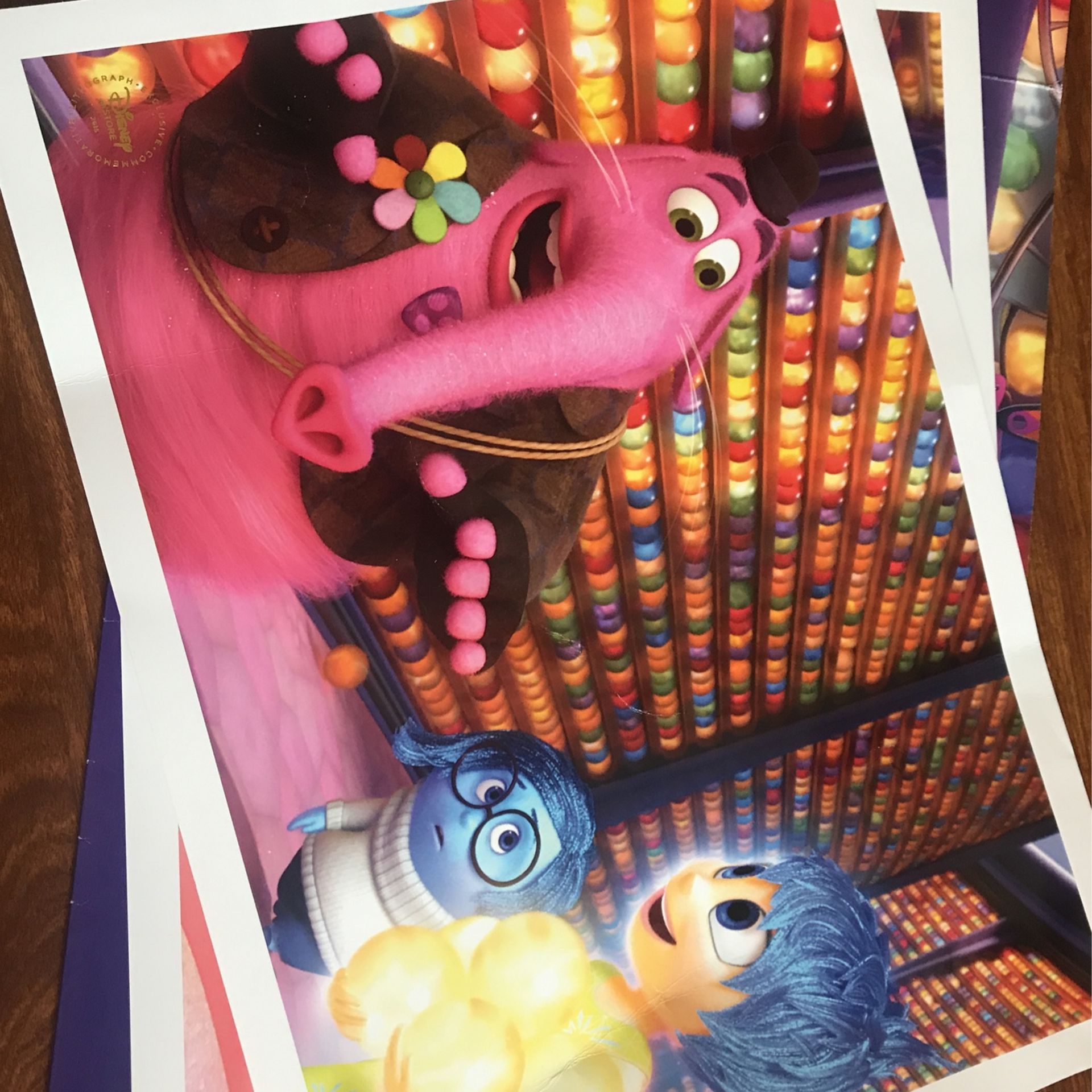Inside Out Disney Poster - photo 3