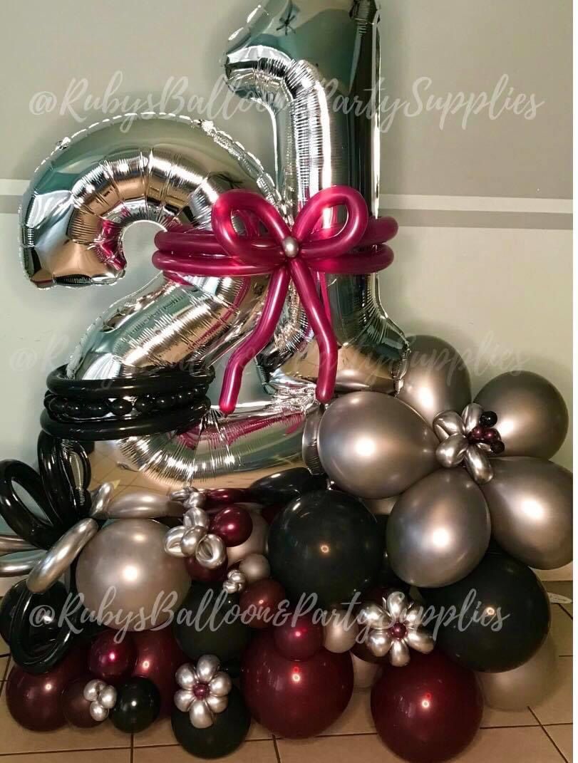 Areglos con globos
