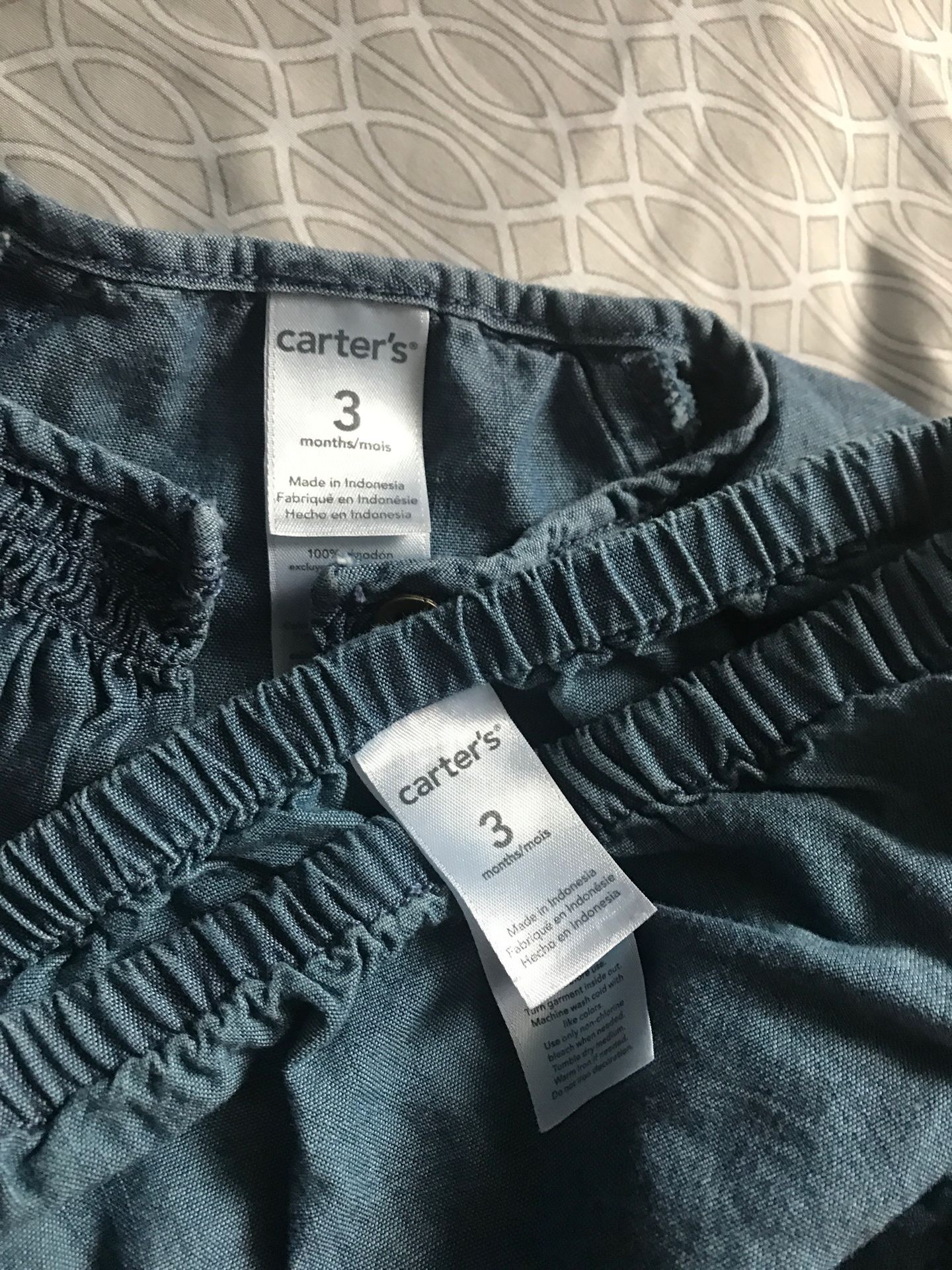 Baby Dress with Denim Shorts - photo 2