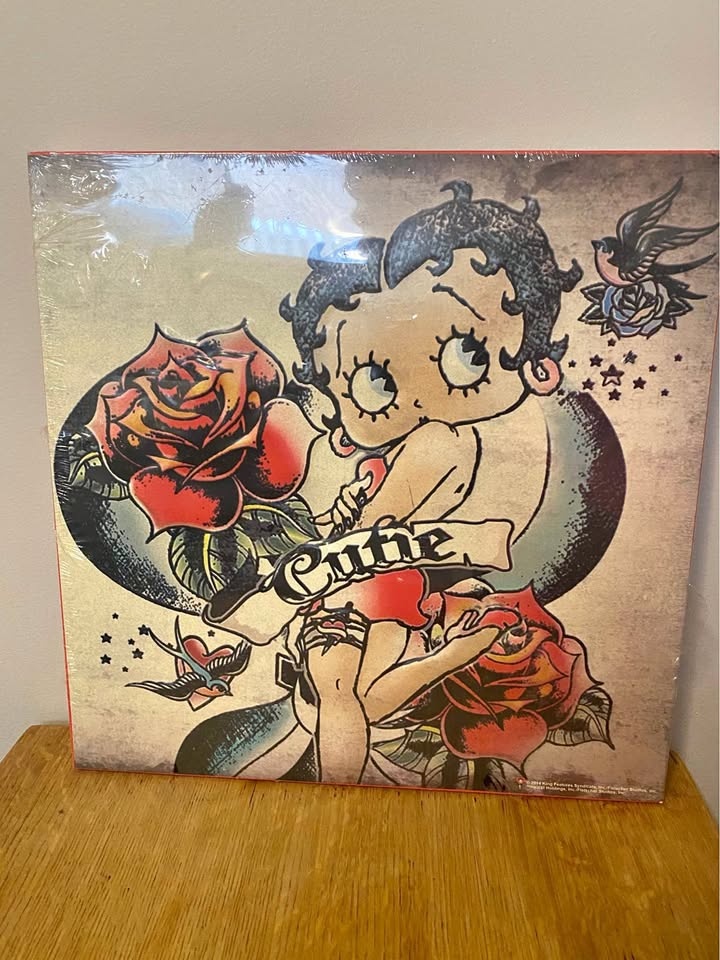 Betty Boop "Tattoo Cutie" Tin Sign