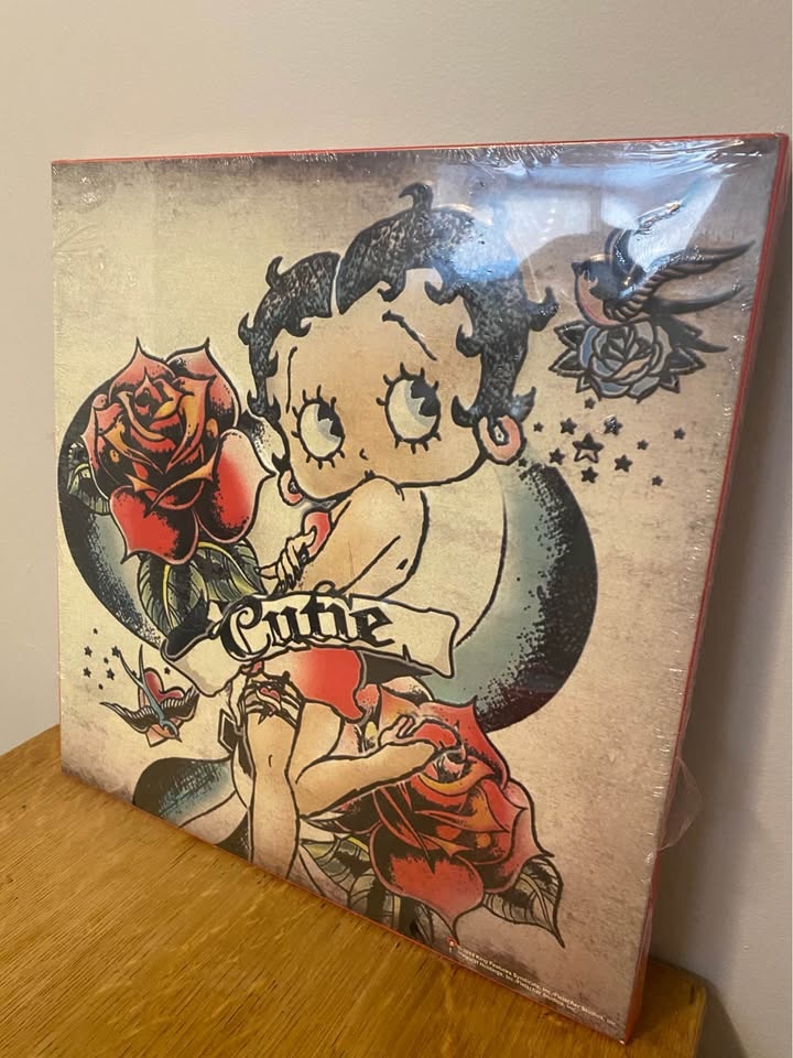 Betty Boop "Tattoo Cutie" Tin Sign - photo 2