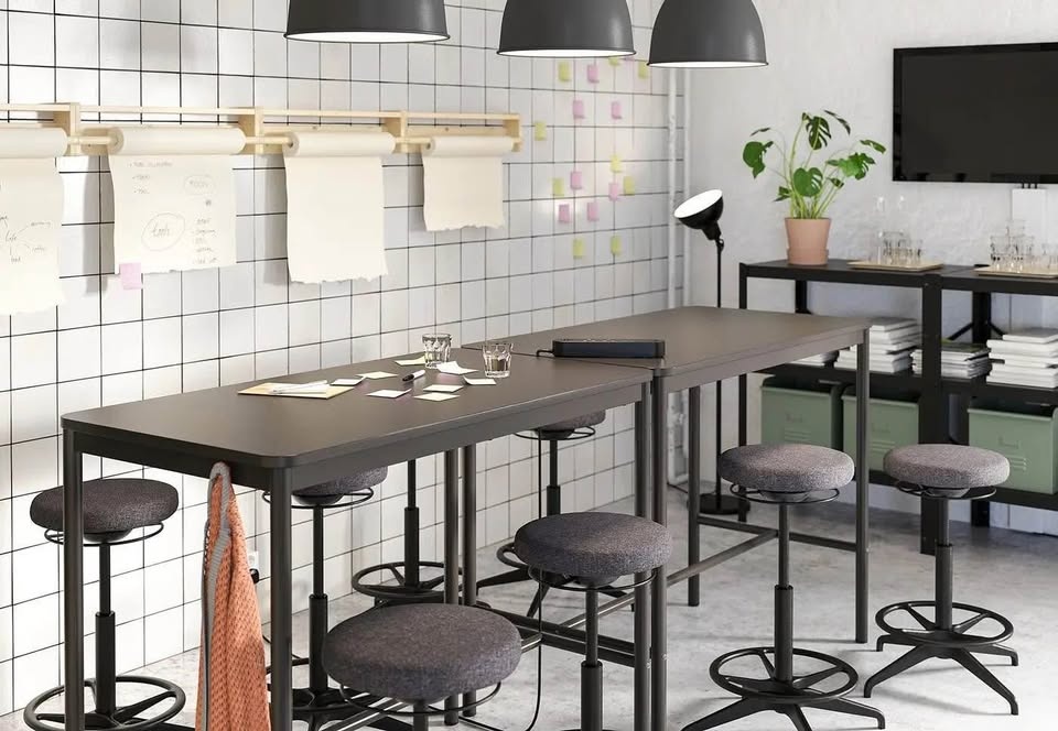 Ikea Tommaryd Table Anthracite - photo 4