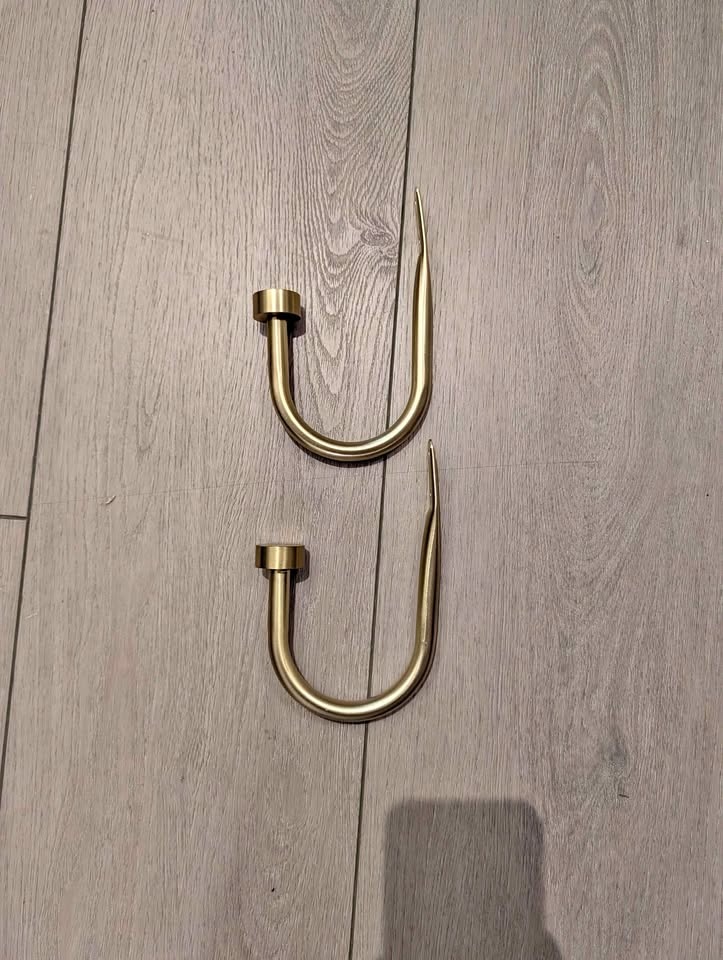 Curtain Holders - Gold colour