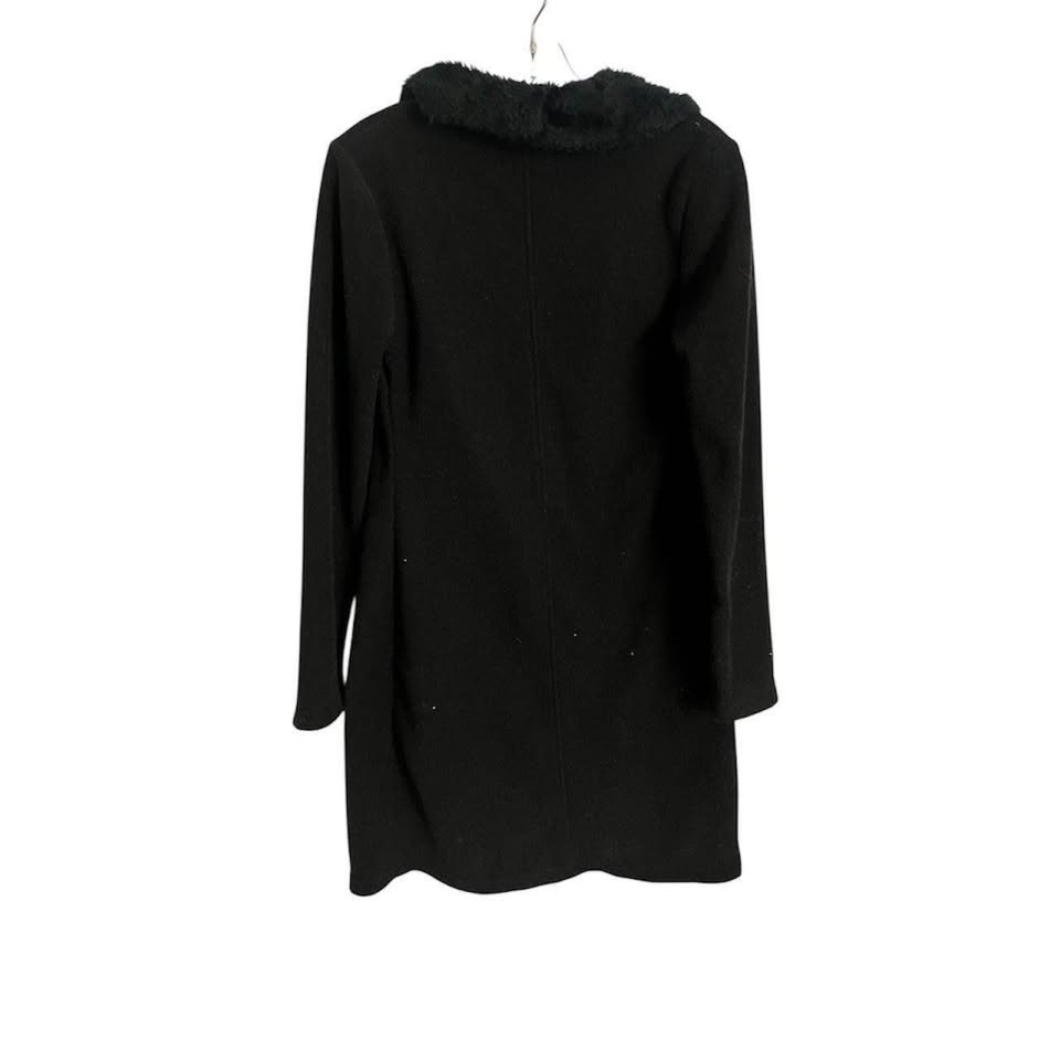 Fur Lined Black Cardigan - photo 2