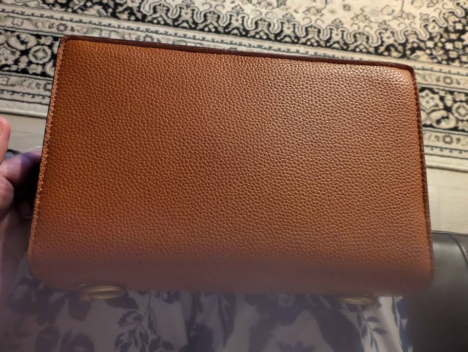 Brown leather Tory Burch shoulder bag #original - photo 4