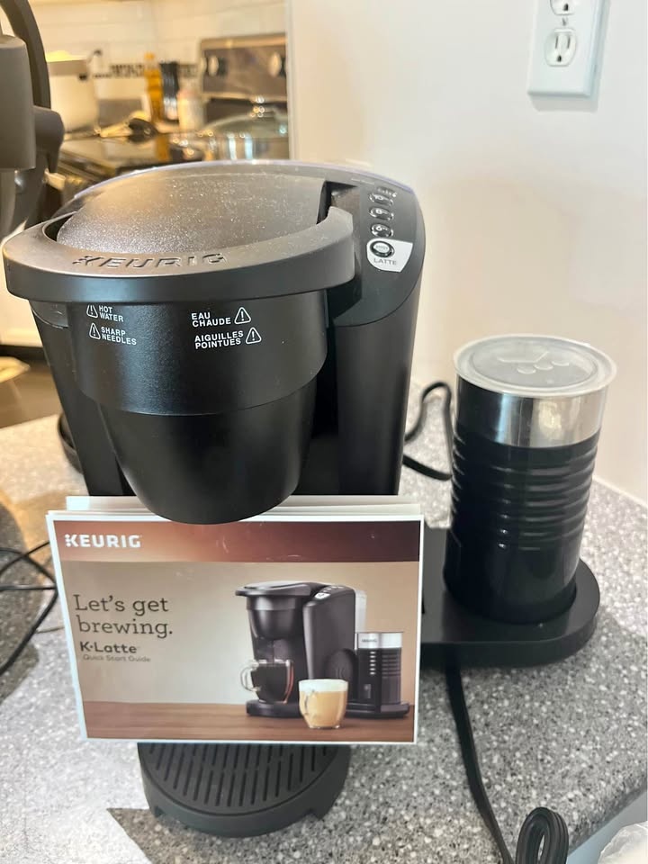 Keurig Latte Coffee Machine with Milk Frother