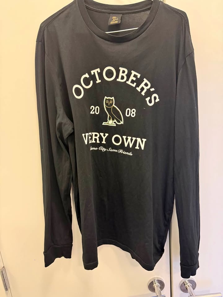 OVO Black Long Sleeve Shirt