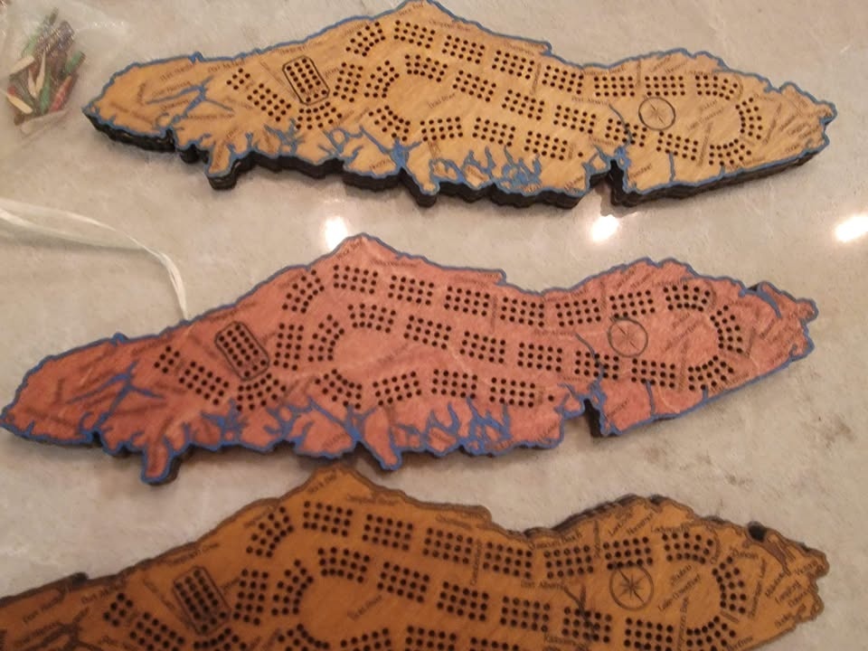 Travel Size Custom Cribbage Board (Laser Cut) - photo 3