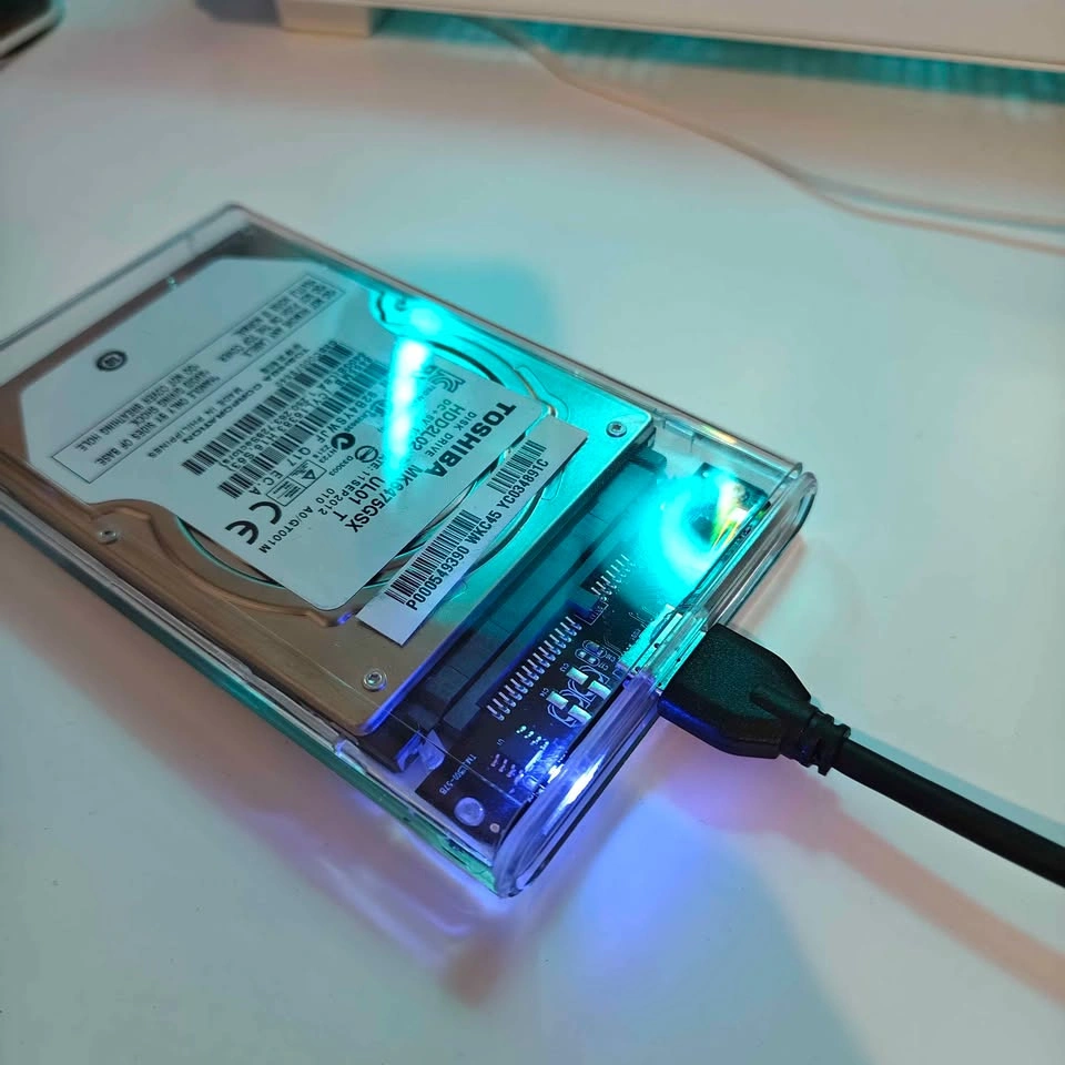 USB 3.0 SATA External 2.5" HDD SSD Enclosure - photo 4