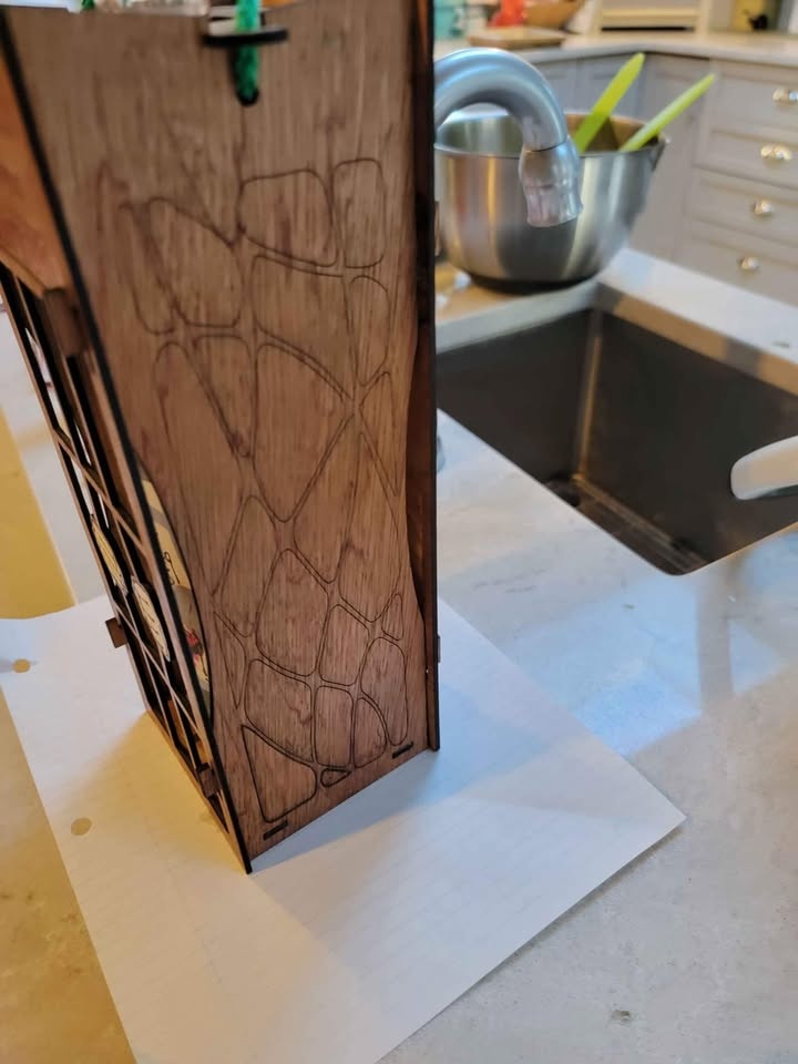 Laser Cut/Engraved Custom Wine Gift Box - photo 4