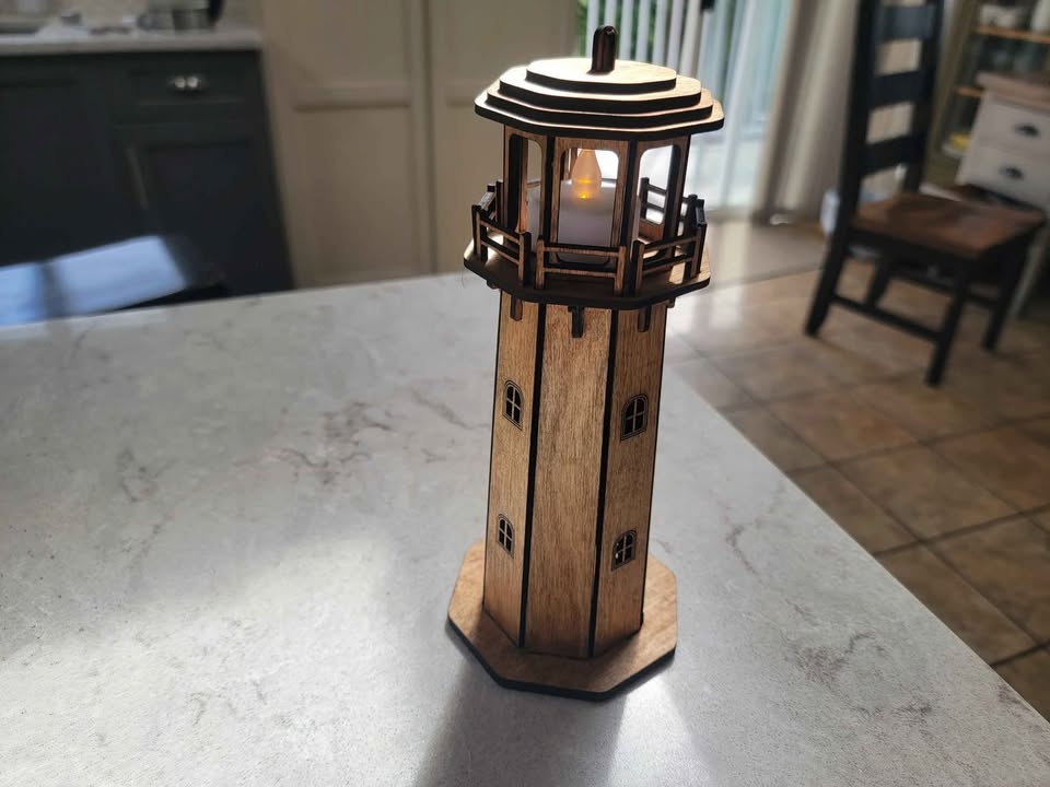 Laser Cut Lighthouse Display Model - photo 5