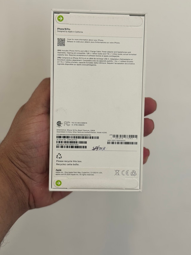 iPhone 16 Pro 128GB - Brand New - 1 Year Warranty - photo 2