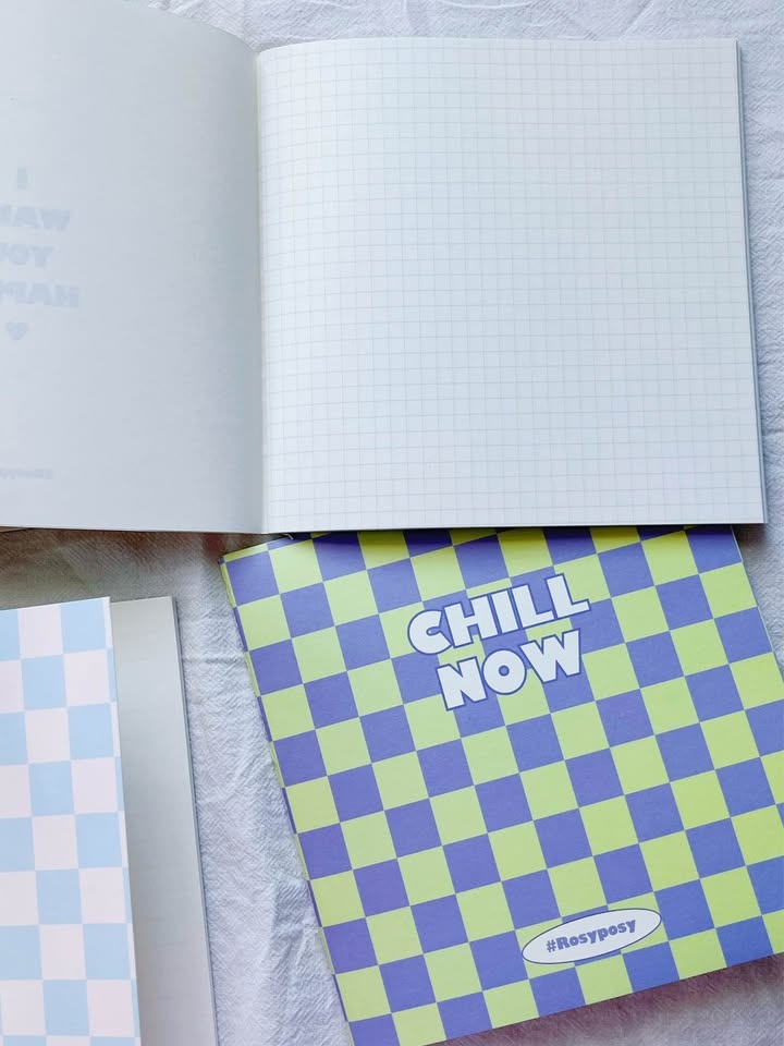 Rosyposy Chill Now Checkered Notebooks Set - photo 4