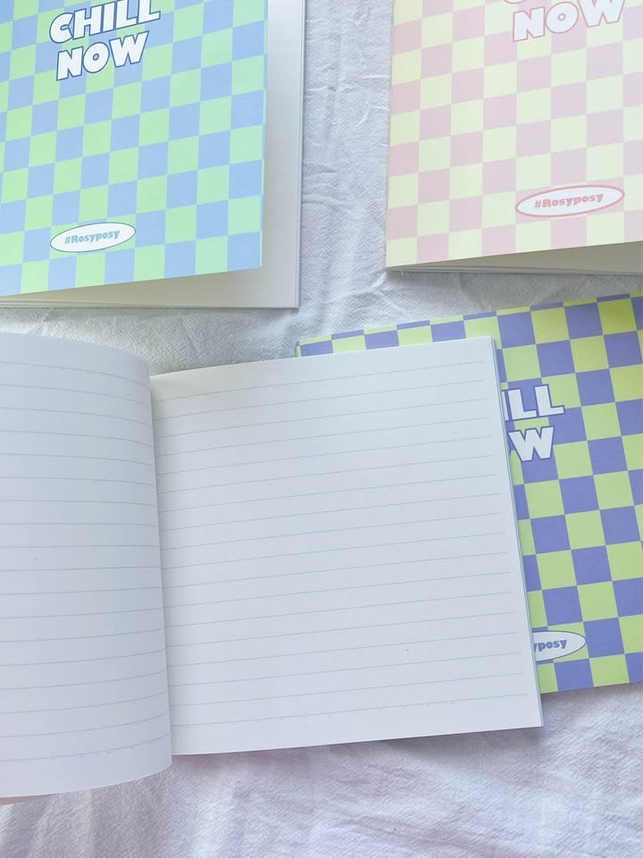 Rosyposy Chill Now Checkered Notebooks Set - photo 5
