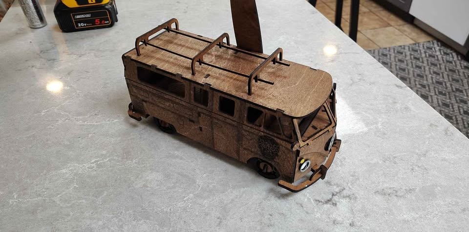 VW Surfer Van Laser Cut Model - photo 4