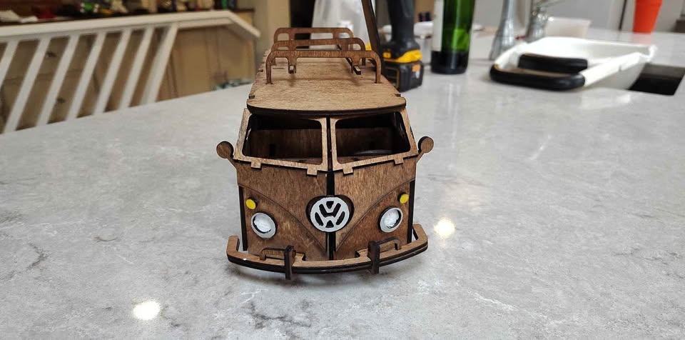 VW Surfer Van Laser Cut Model - photo 5