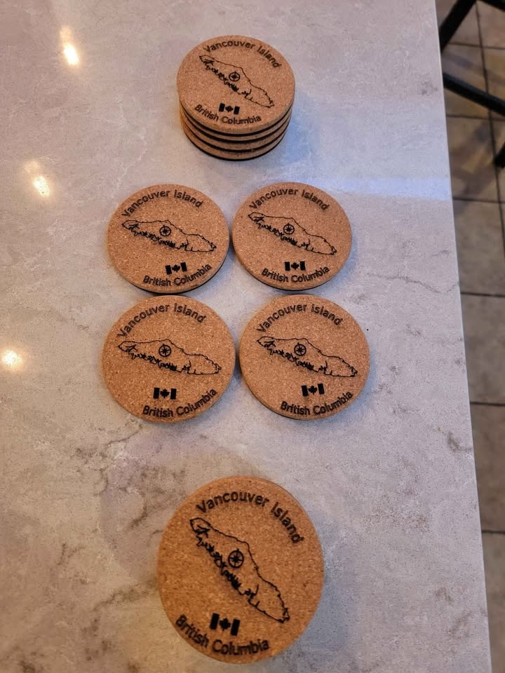 Vancouver Island Gift Coasters with Holder (Sets of 4) - photo 3