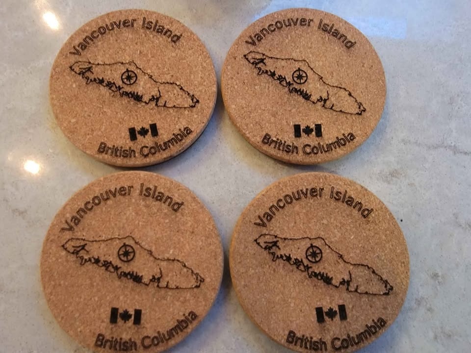 Vancouver Island Gift Coasters with Holder (Sets of 4) - photo 4
