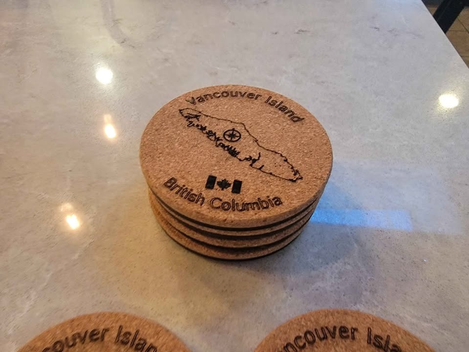 Vancouver Island Gift Coasters with Holder (Sets of 4) - photo 5