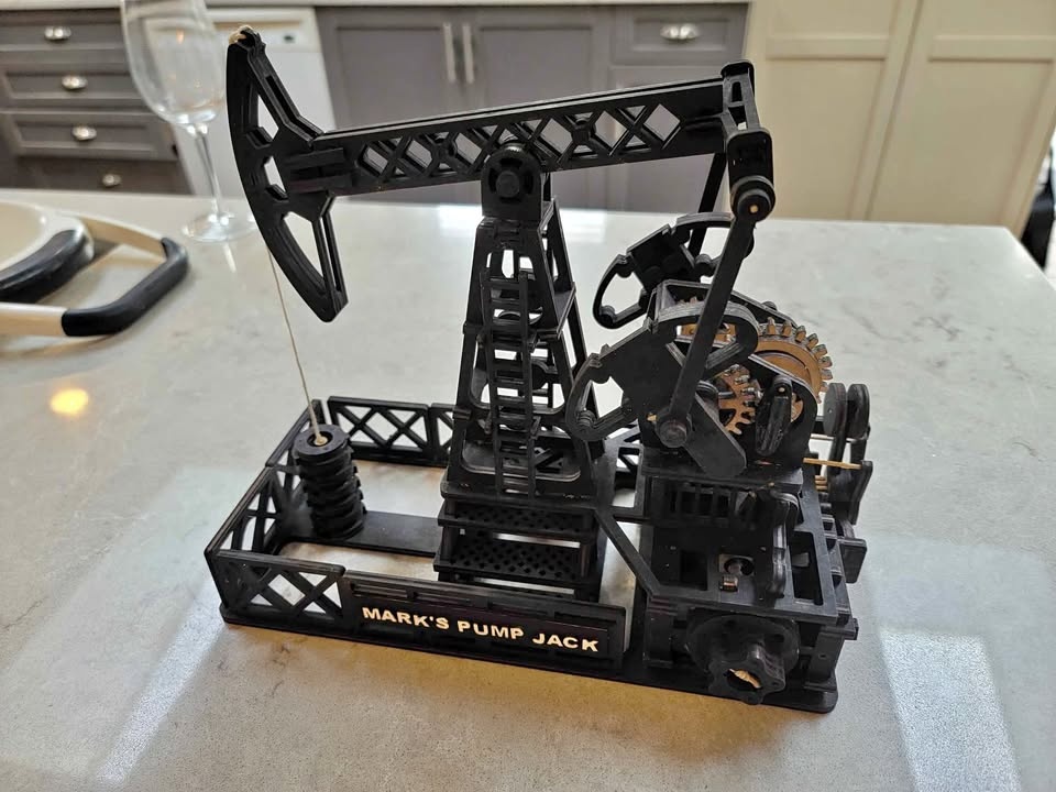 Oil Field Pump Jack Model Kit