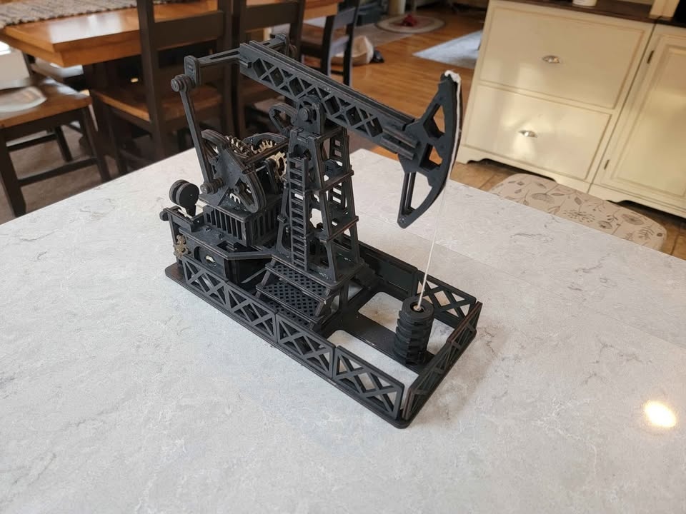 Oil Field Pump Jack Model Kit - photo 4