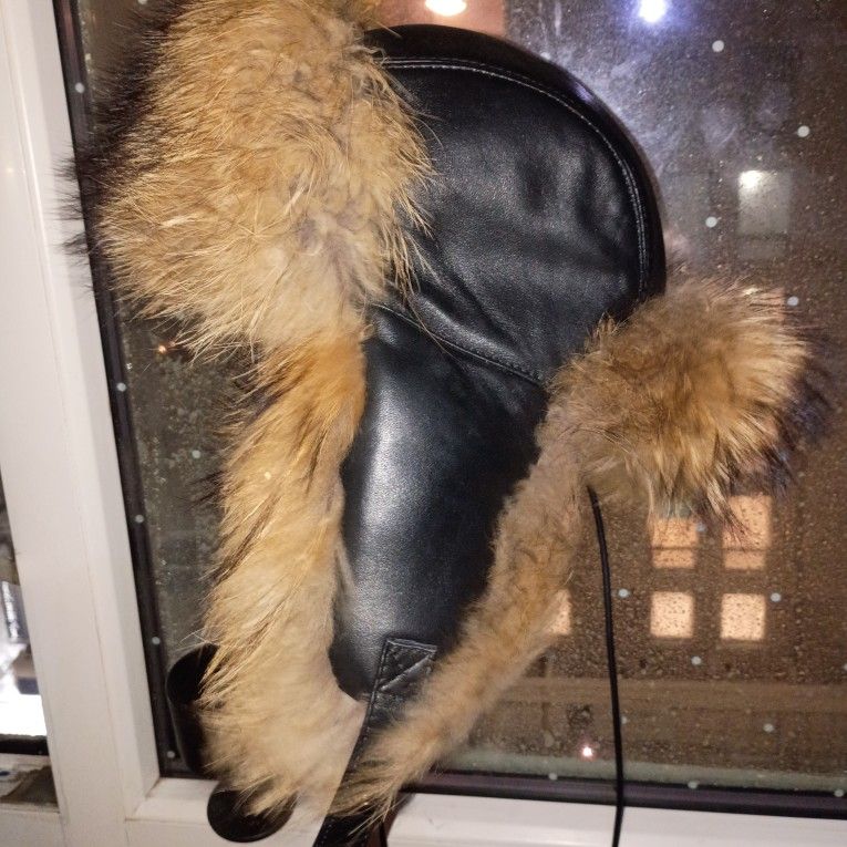 Real Ushanka Russian Racoon Fur Xtreme Cold - photo 2