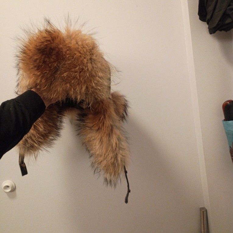 Real Ushanka Russian Racoon Fur Xtreme Cold - photo 5